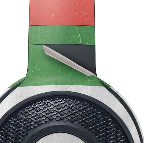 Italy Flag Distressed Razer Kraken X Skin